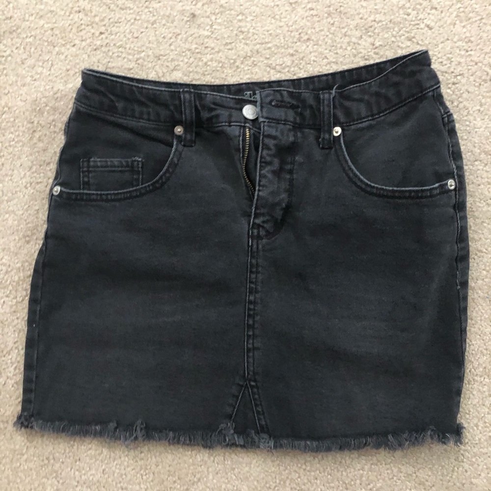 Black Demin skirt